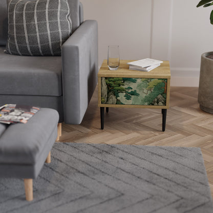 VERDURE ABYSS Nattduksbord i ekeffekt
