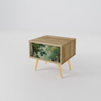 VERDURE ABYSS Nightstand in Oak Effect