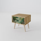 VERDURE ABYSS Nightstand in Oak Effect