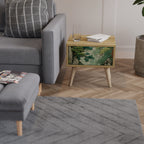 VERDURE ABYSS Nightstand in Oak Effect