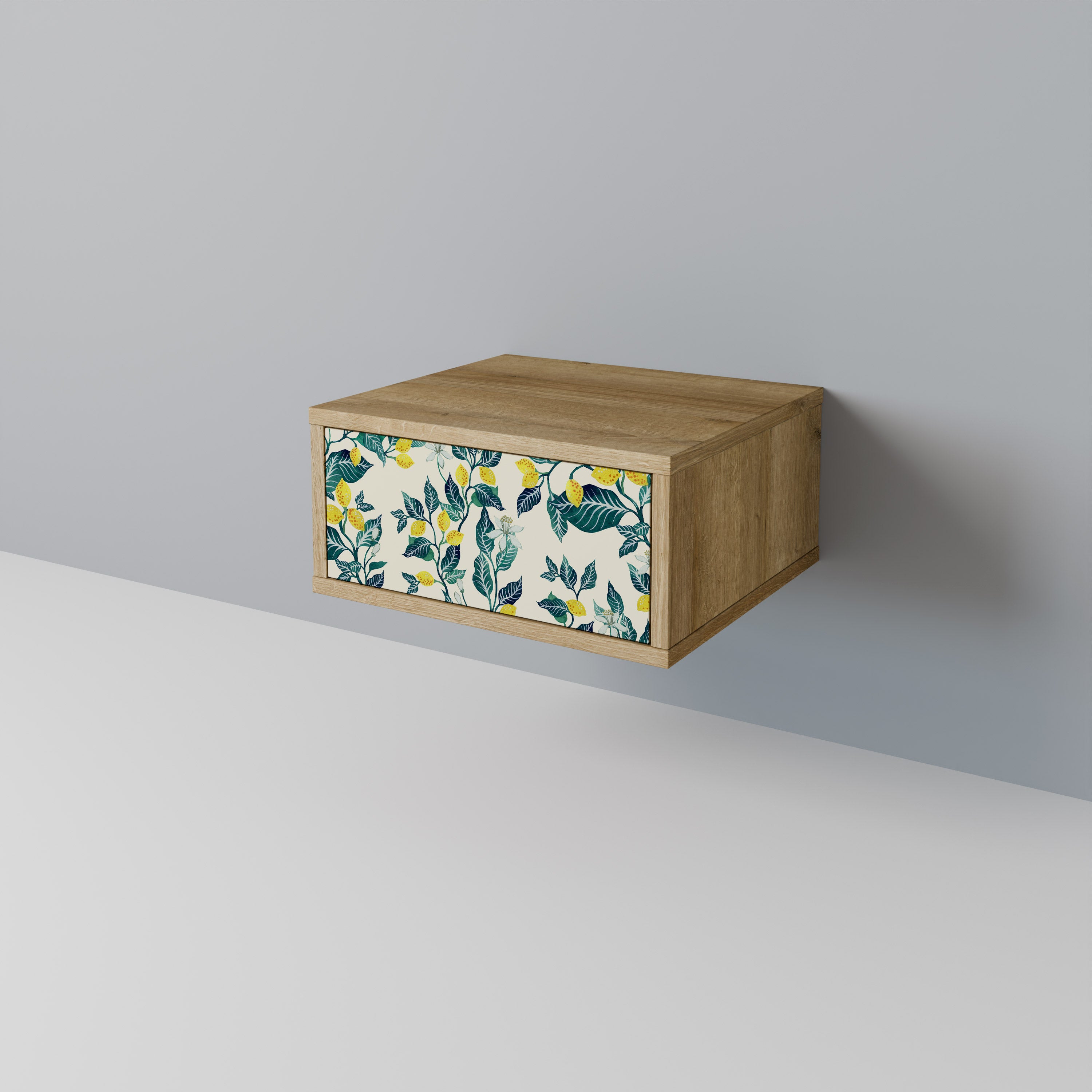 LEMON TREE Nattduksbord i Oak Effect
