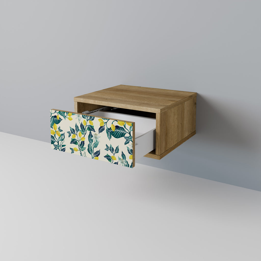 LEMON TREE Nattduksbord i Oak Effect