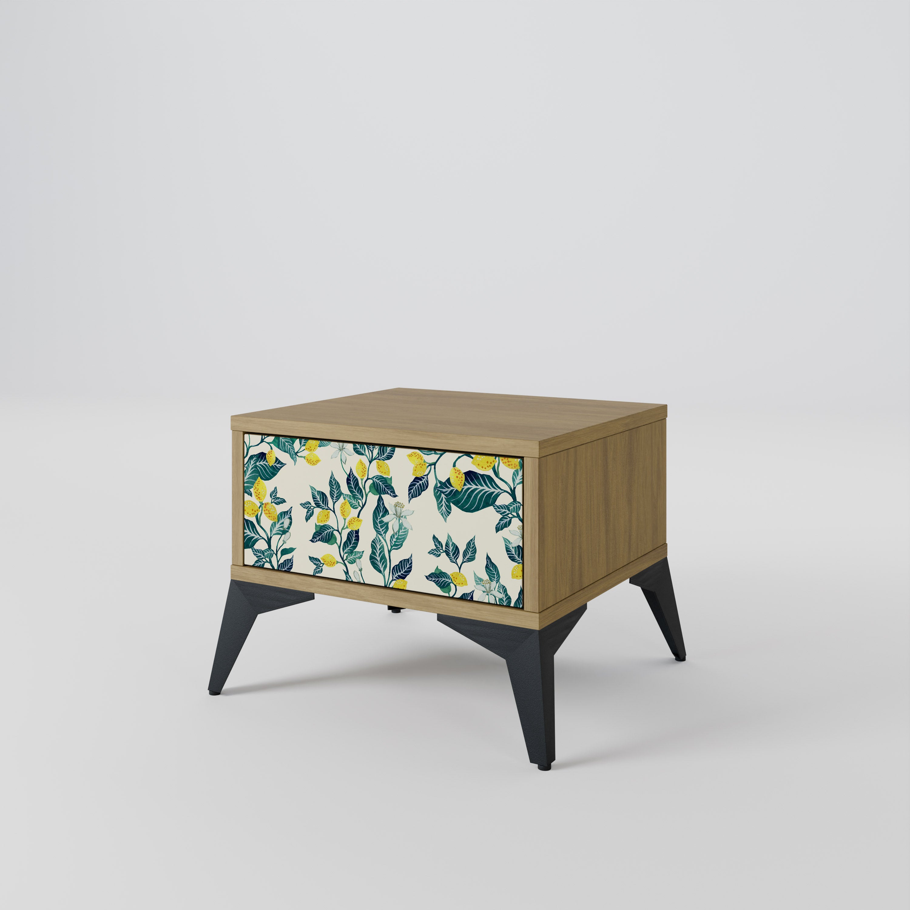 LEMON TREE Nattduksbord i Oak Effect