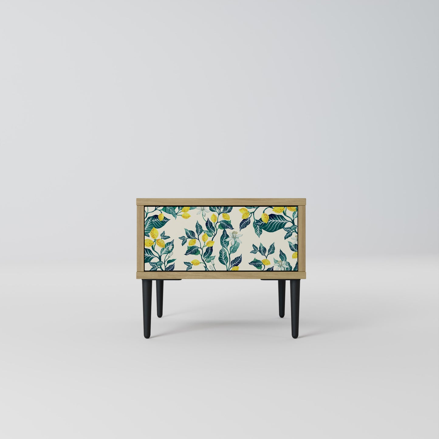 LEMON TREE Nightstand in Oak Effect