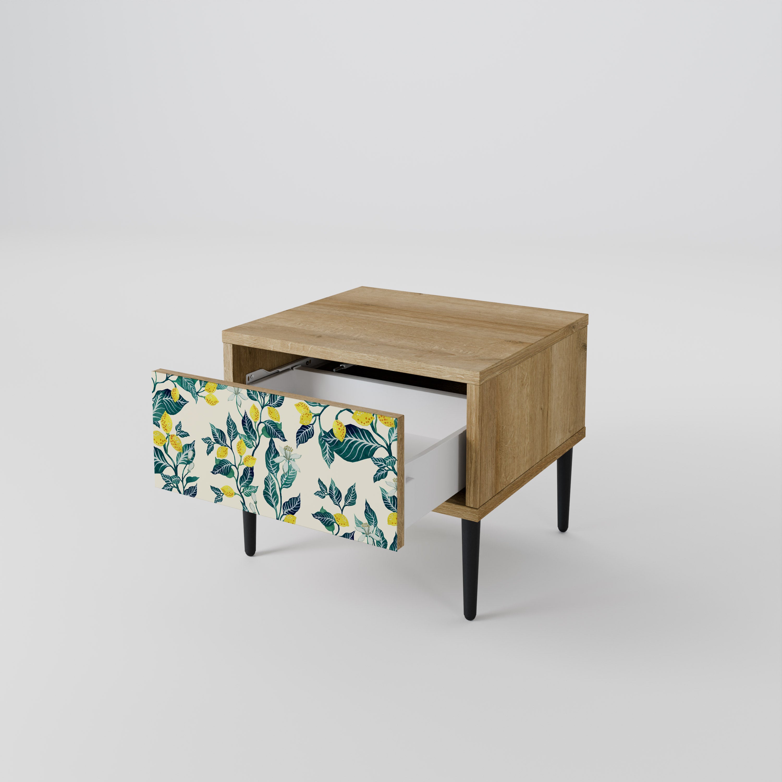 LEMON TREE Nattduksbord i Oak Effect