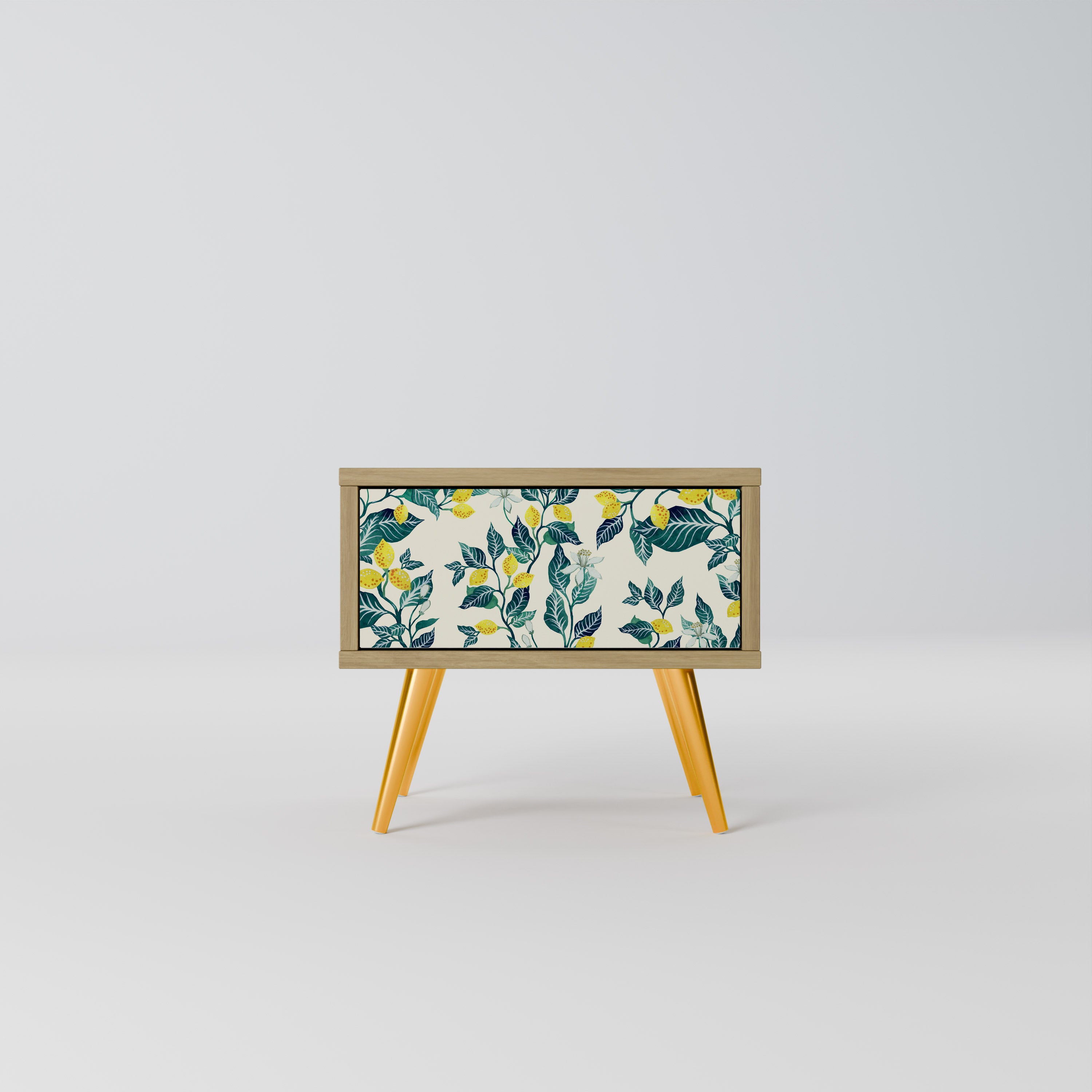 LEMON TREE Nattduksbord i Oak Effect