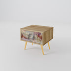 VEILED SUMMIT Nightstand in Oak Effect