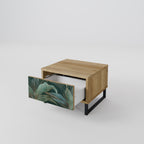 ROYAL GREEN Nightstand in Oak Effect