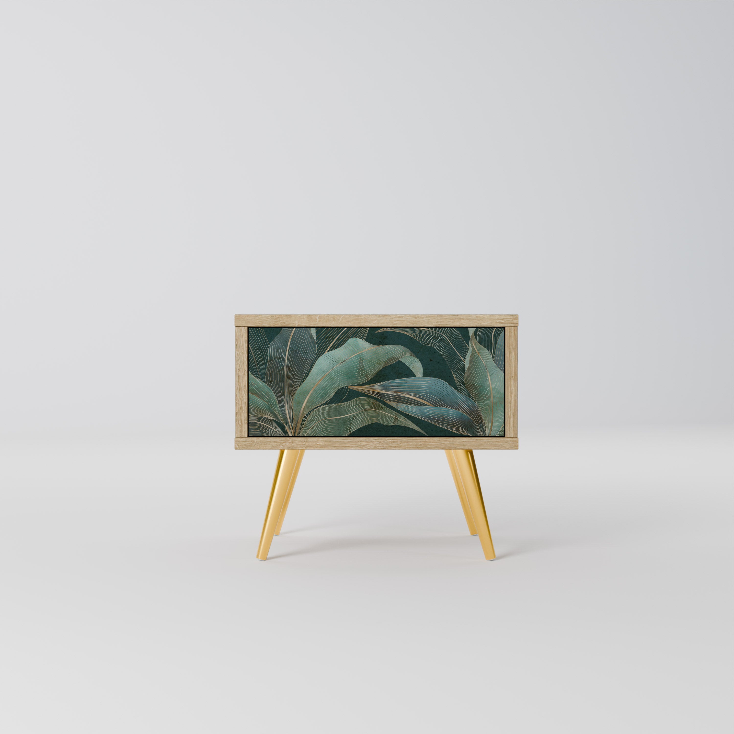 ROYAL GREEN Nattduksbord i Oak Effect