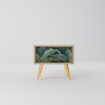 ROYAL GREEN Nightstand in Oak Effect
