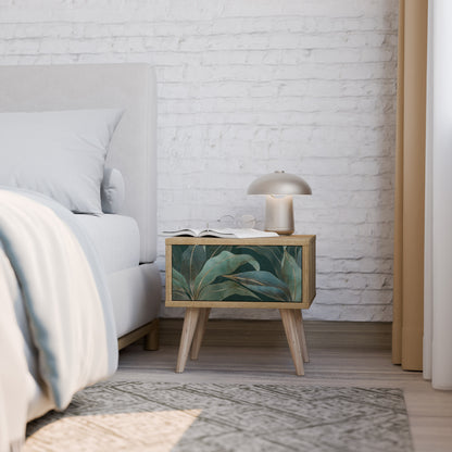 ROYAL GREEN Nightstand in Oak Effect
