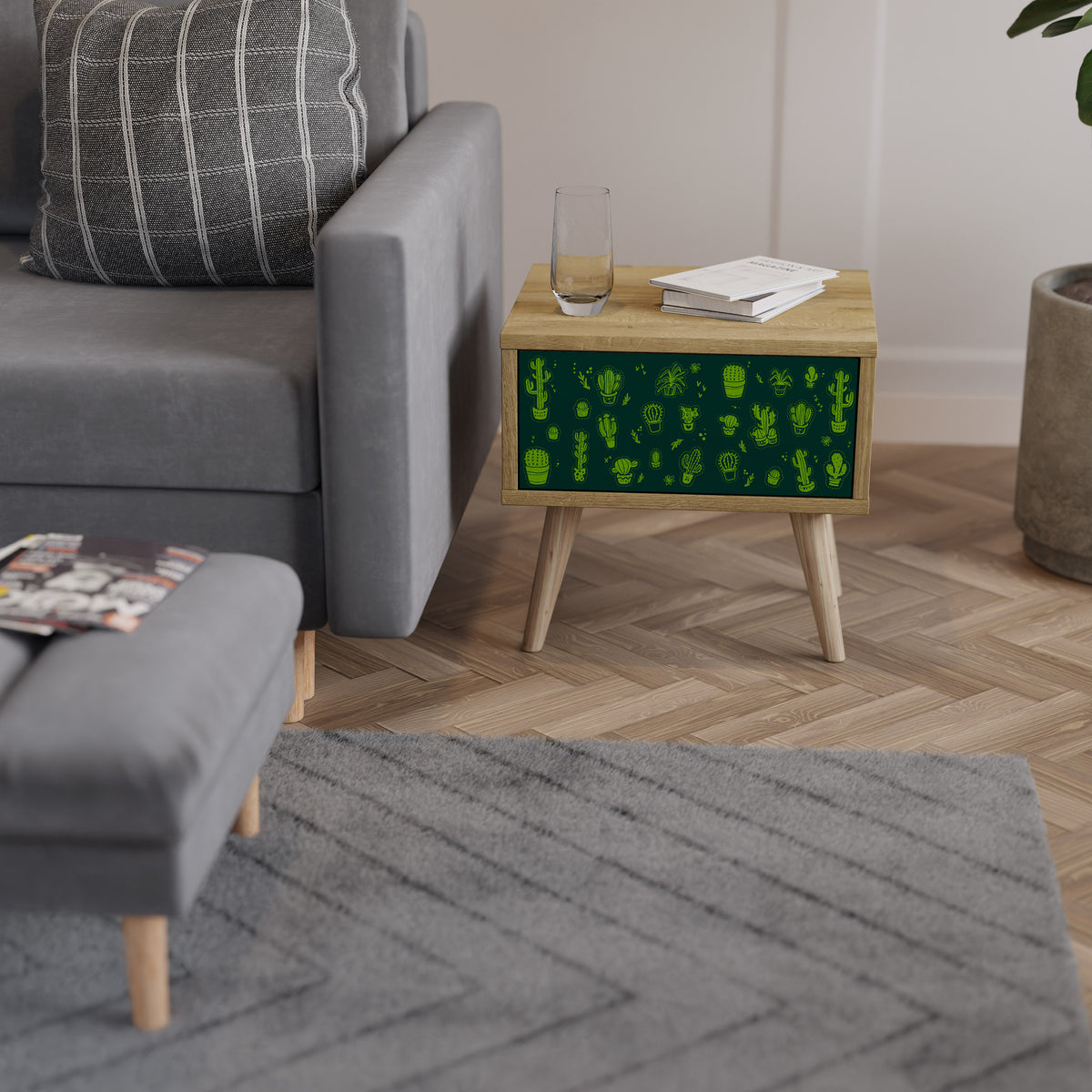 DESERT GREEN Sängbord 