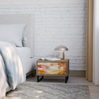 TRACES OF AUTUMN Nightstand in Oak Effect