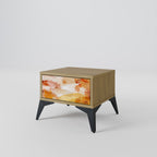 TRACES OF AUTUMN Nightstand in Oak Effect
