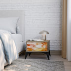 TRACES OF AUTUMN Nightstand in Oak Effect