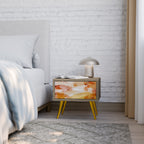 TRACES OF AUTUMN Nightstand in Oak Effect