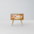 TRACES OF AUTUMN Nightstand in Oak Effect