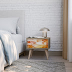 TRACES OF AUTUMN Nightstand in Oak Effect