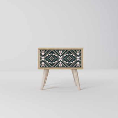 DIMENSION DELIGHTS Nightstand in Oak Effect