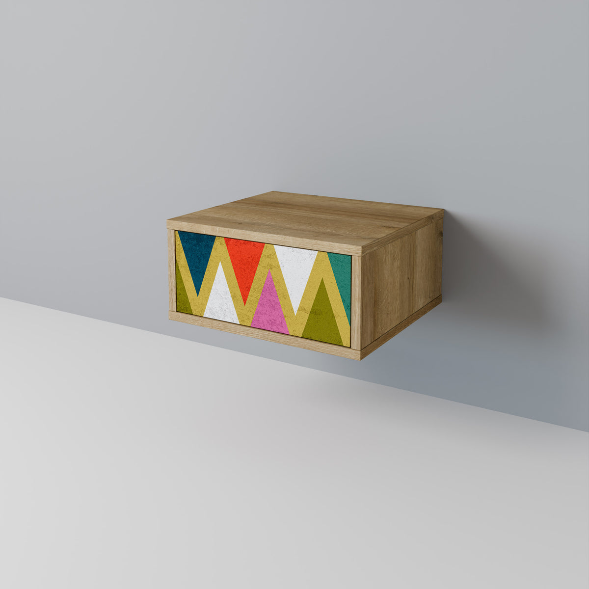 COLORFUL TRIANGLES Sängbord 