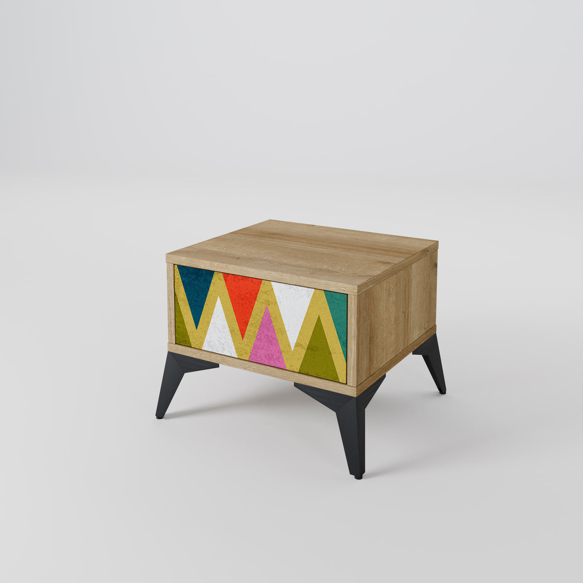 COLORFUL TRIANGLES Sängbord 