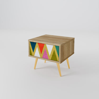 COLORFUL TRIANGLES Sängbord 