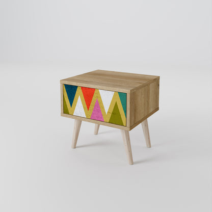 COLORFUL TRIANGLES Sängbord 