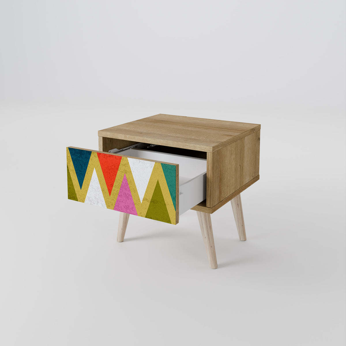 COLORFUL TRIANGLES Sängbord 