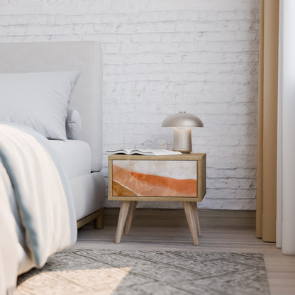 SANDHILLS SPLENDOR Nattduksbord i ekeffekt