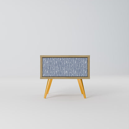 GRAPHITE RAIN Nattduksbord i ekeffekt