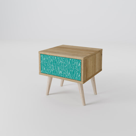 TURQUOISE RAIN Sängbord 