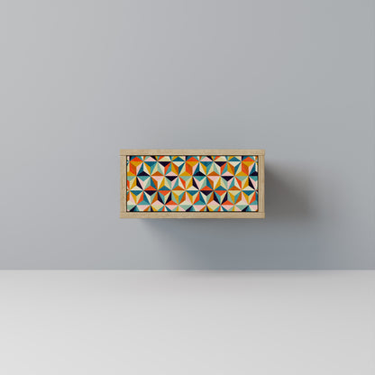 TESSELATE TREASURES Nattduksbord i Oak Effect