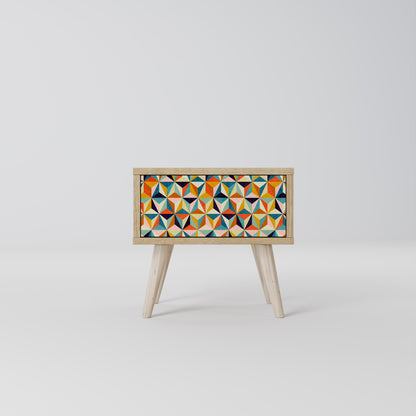 TESSELATE TREASURES Nattduksbord i Oak Effect