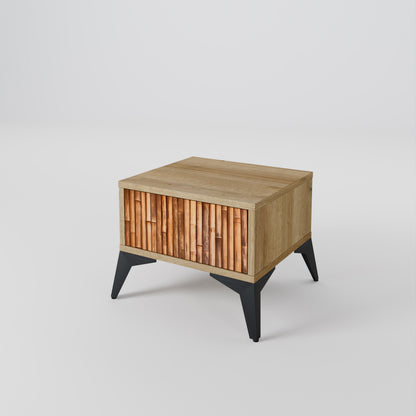 NATURAL WOOD Sängbord 
