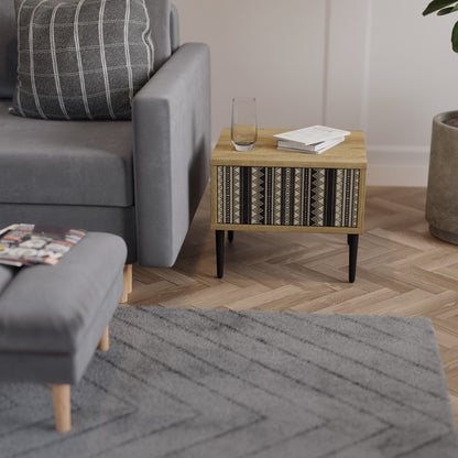 AZTEC Nattduksbord i ekeffekt