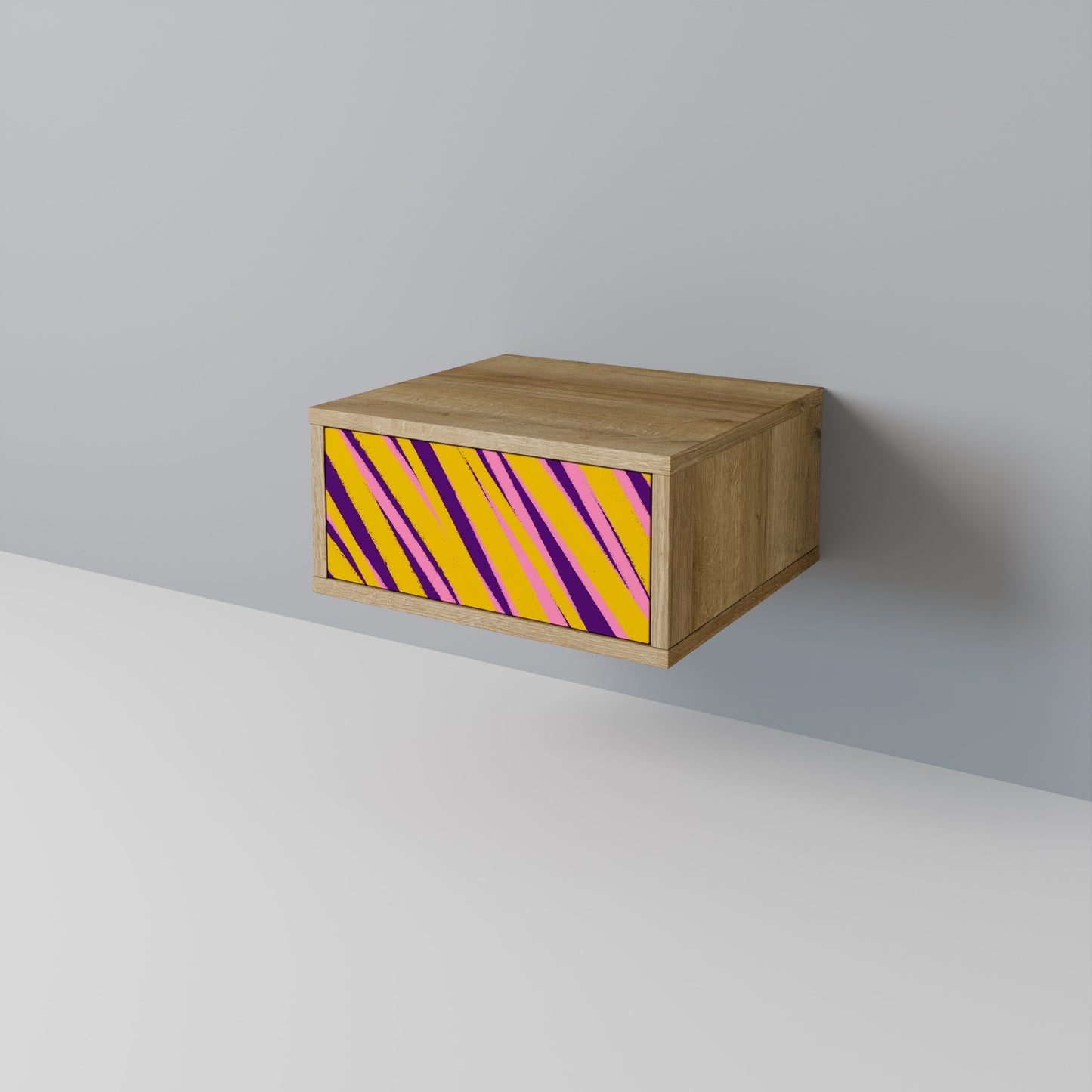 DRÖMMAR GÅR SIG Nattduksbord i Oak Effect