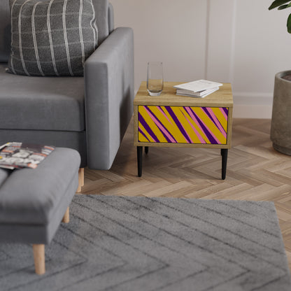 DRÖMMAR GÅR SIG Nattduksbord i Oak Effect