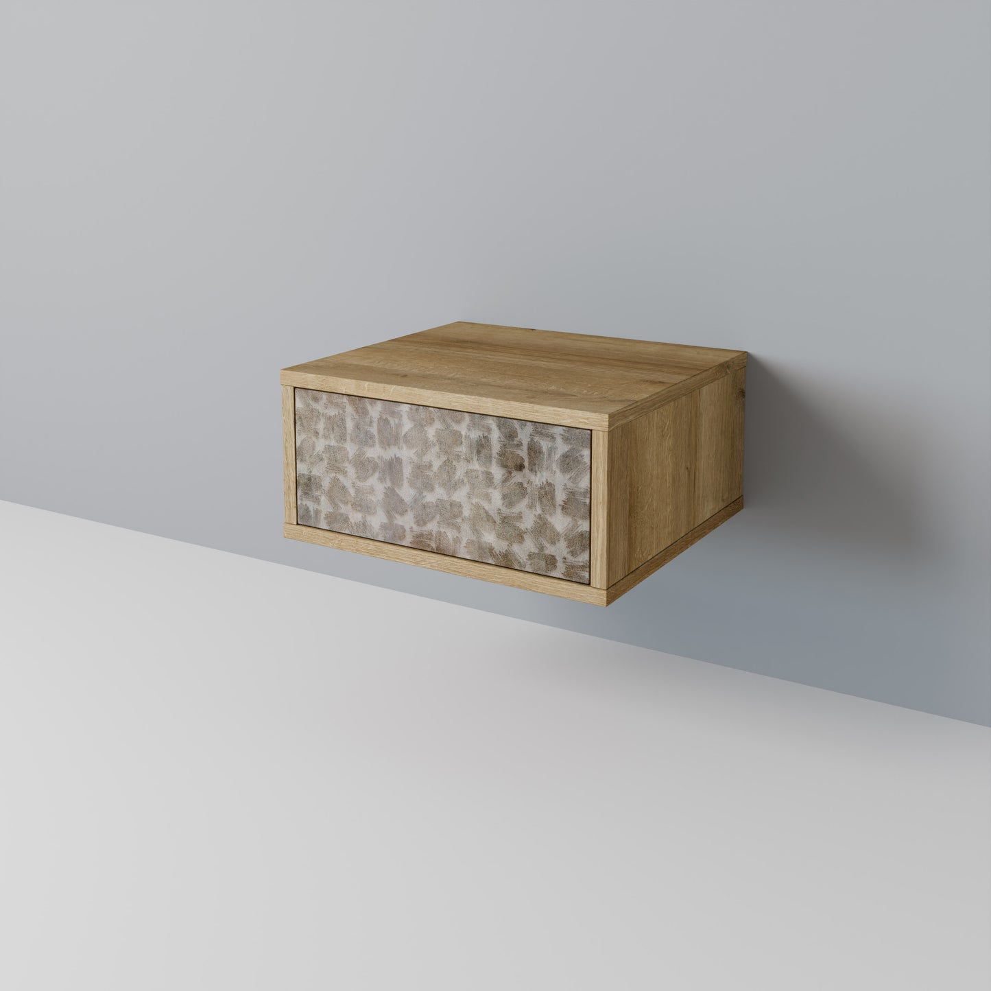 NÅGOT SUDIGT Nattduksbord i Oak Effect