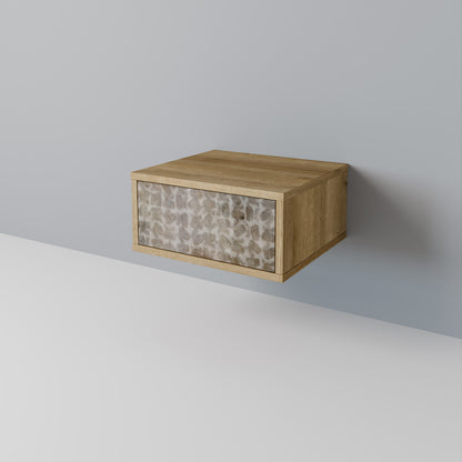 NÅGOT SUDIGT Nattduksbord i Oak Effect
