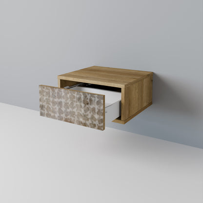 NÅGOT SUDIGT Nattduksbord i Oak Effect