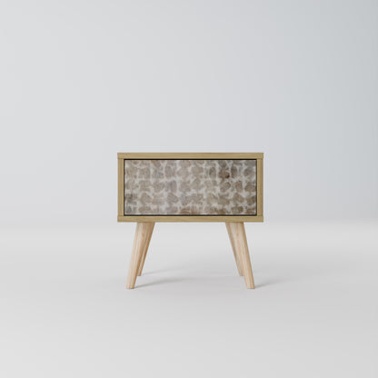 NÅGOT SUDIGT Nattduksbord i Oak Effect