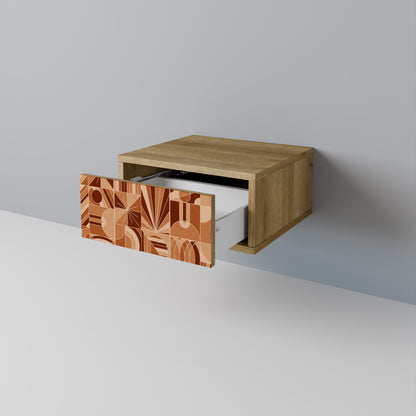 PRISM MOSAIC Nattduksbord i ekeffekt
