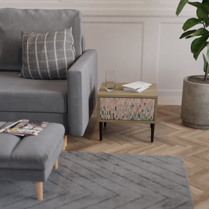 BYGGER FRAMTIDEN Nattduksbord i Oak Effect