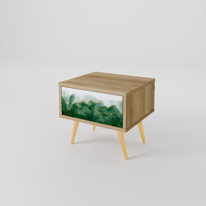 EXPENSIVE NATURE Nightstand in Oak Effect