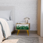 EXPENSIVE NATURE Nightstand in Oak Effect