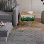 EXPENSIVE NATURE Nightstand in Oak Effect