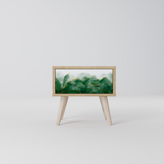 EXPENSIVE NATURE Nightstand in Oak Effect