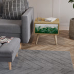 EXPENSIVE NATURE Nightstand in Oak Effect