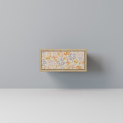 SPRING WHIMSY Nattduksbord i ekeffekt