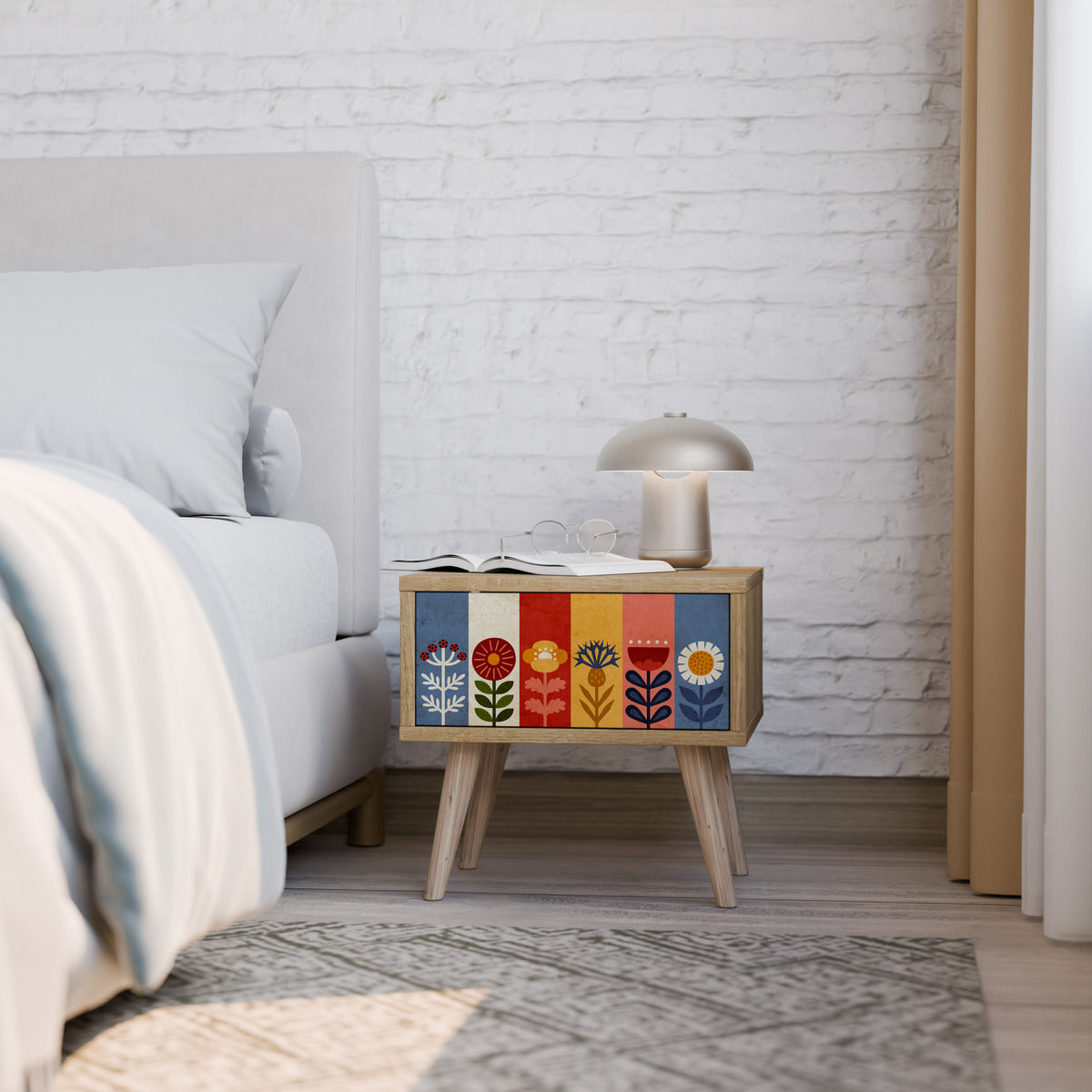SCANDIC FLOWERET Sängbord 